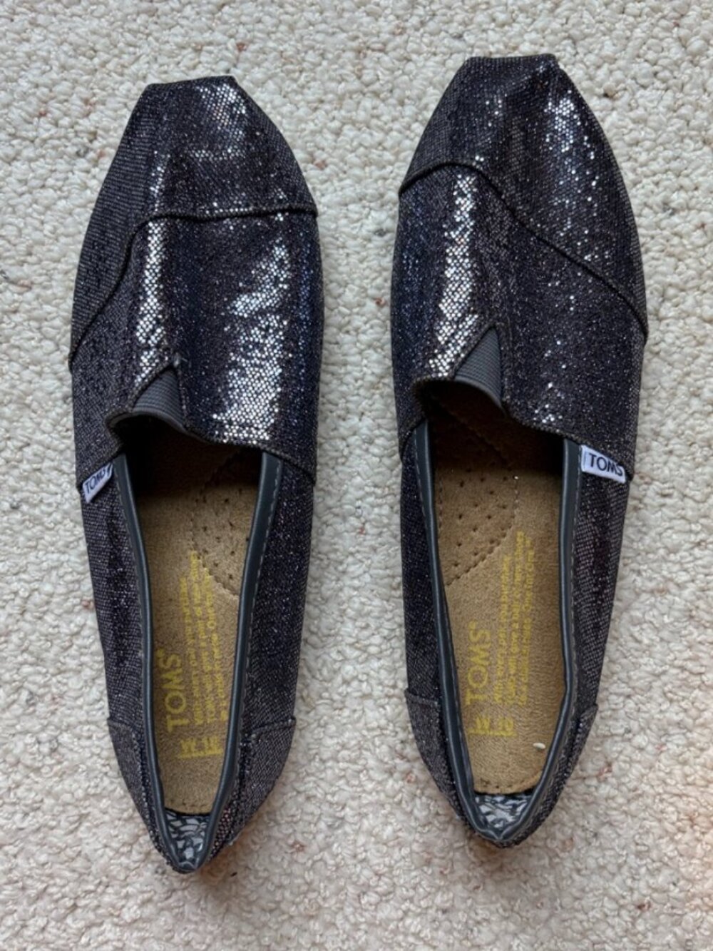 Glittery Toms Alpharetta
